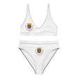Maillot de bain femme drapeau saint-barthélemy polyester recyclé