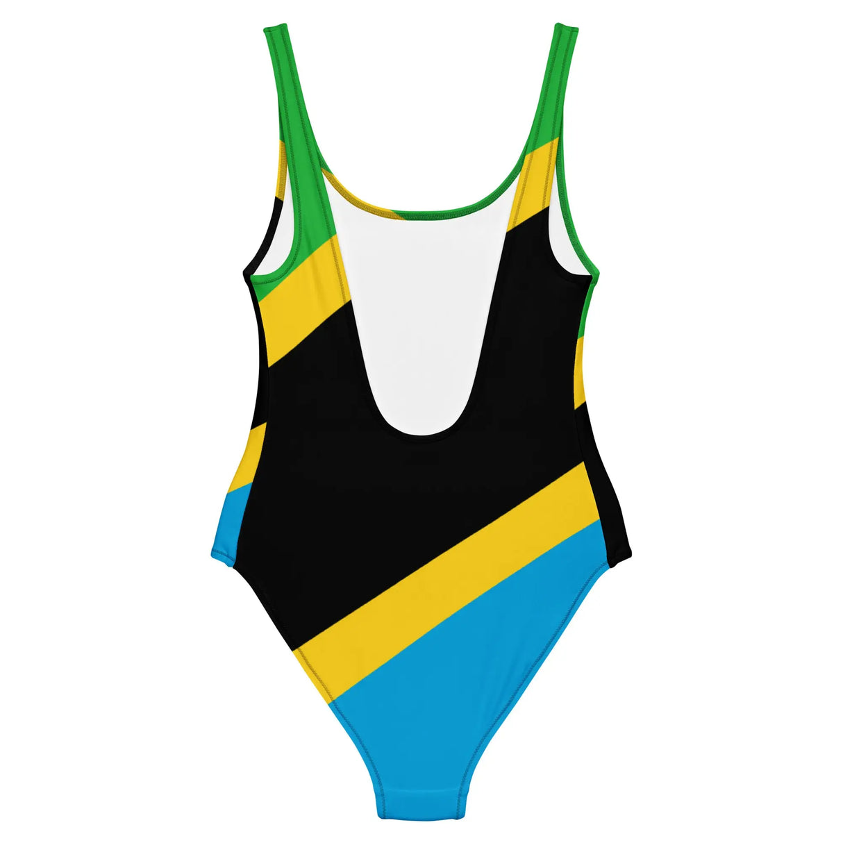 Maillot de bain femme drapeau tanzanie coupe brésilienne