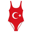 Maillot de bain femme drapeau turquie coupe brésilienne