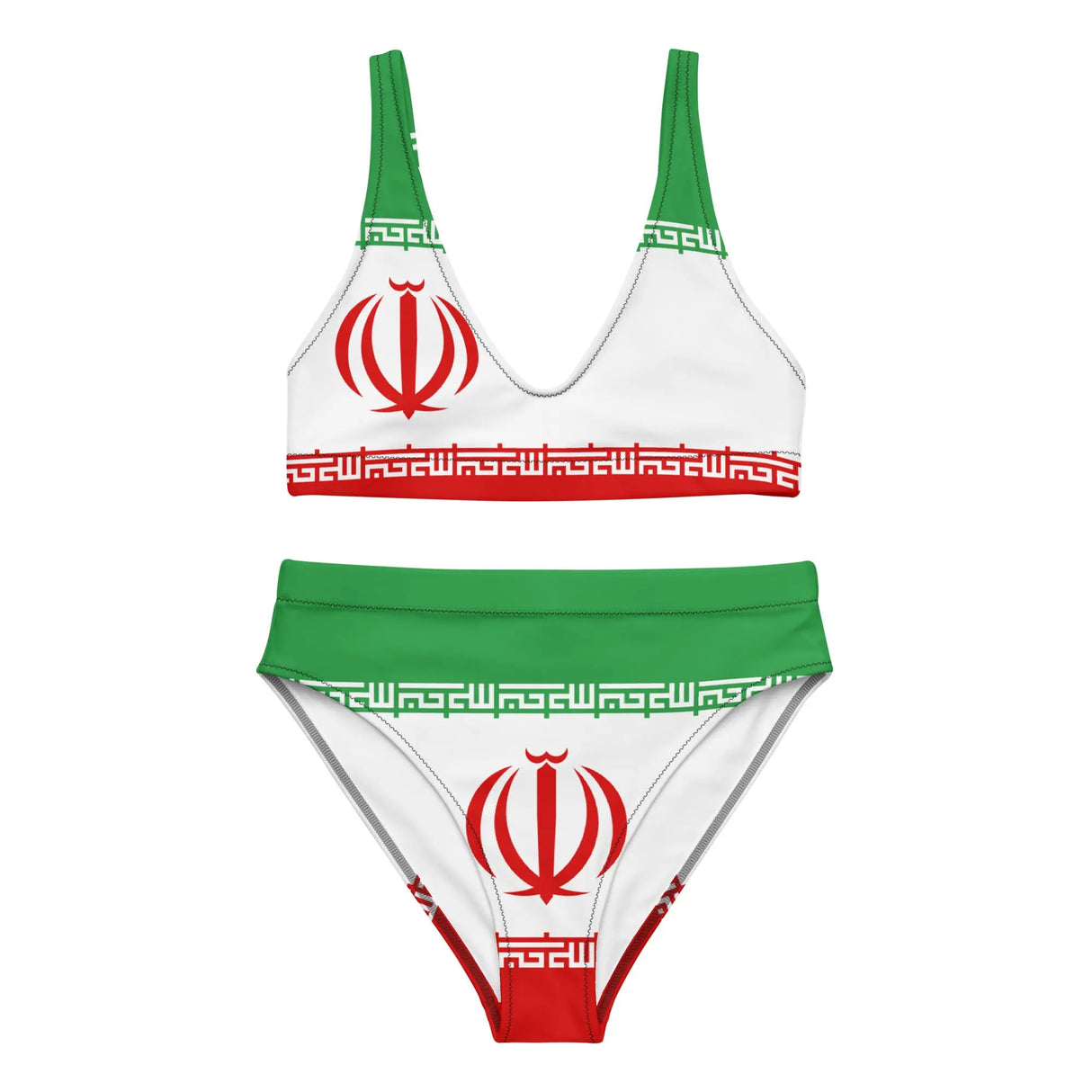 Maillot de bain femme iran en polyester recyclé confort uv