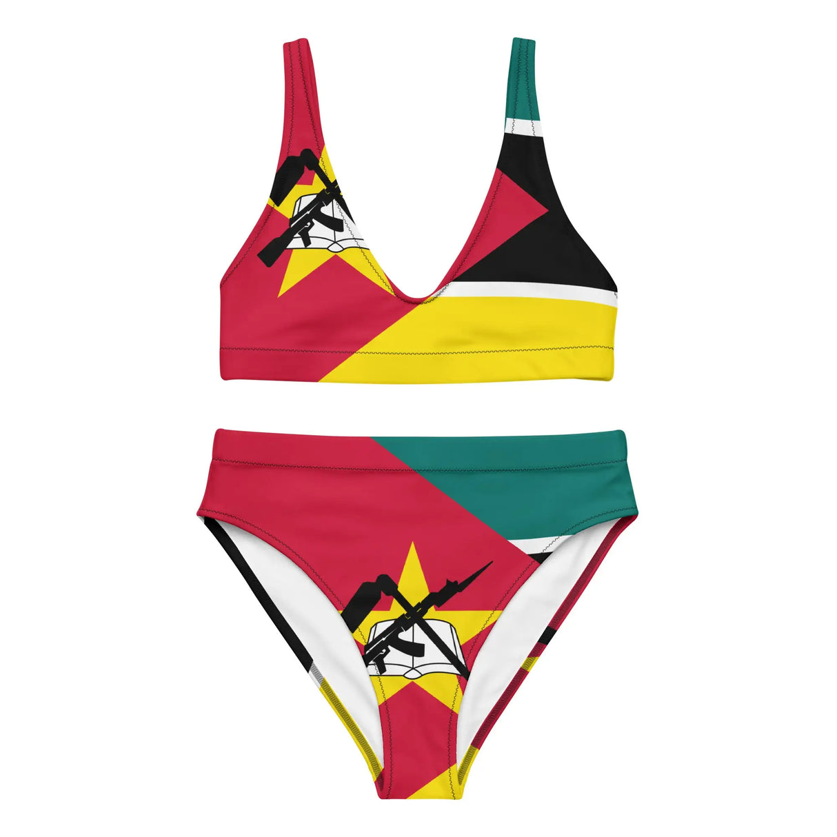 Maillot de bain femme mozambique polyester recyclé confort