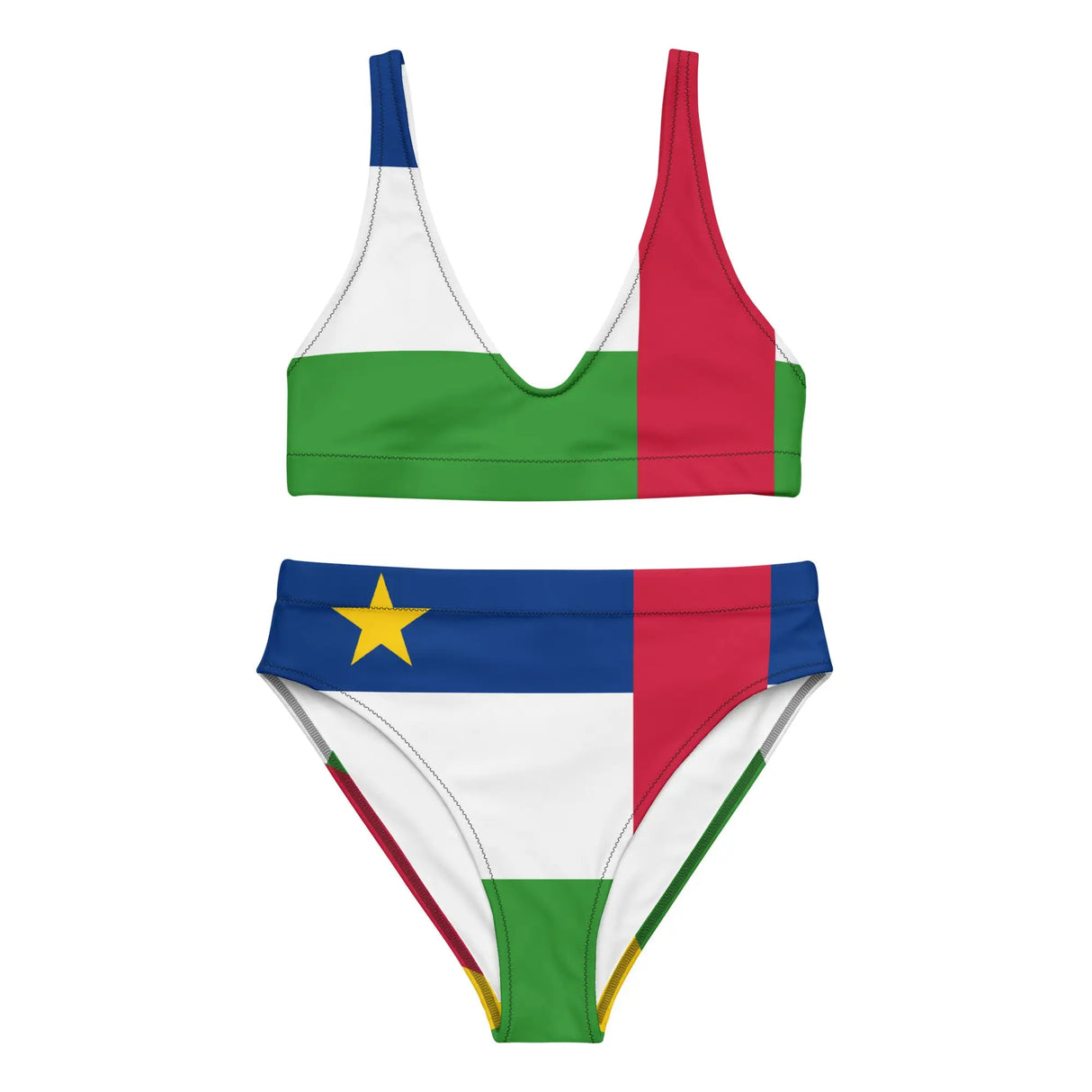 Maillot de bain femme république centrafricaine polyester recyclé