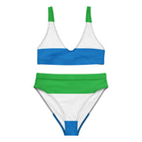 Maillot de bain femme sierra leone polyester recyclé uv