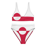 Maillot de bain groenland femme étiquette détachable uv