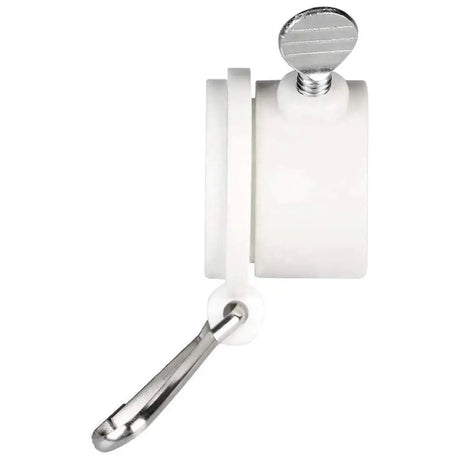 Manchon anneau rotatif france pvc blanc pour mât de drapeau