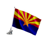 Mât à ventouse arizona acier inoxydable pour surfaces lisses