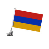 Mât à ventouse drapeau arménie en polyester - pixelforma
