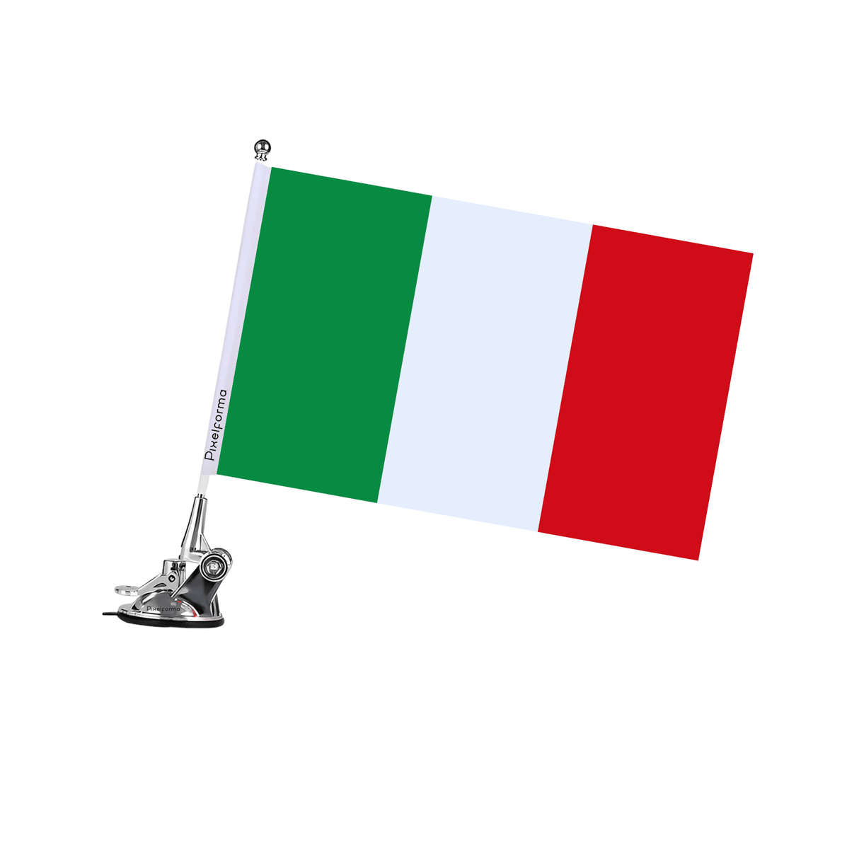 Mât à Ventouse Drapeau de l'Italie - Pixelforma