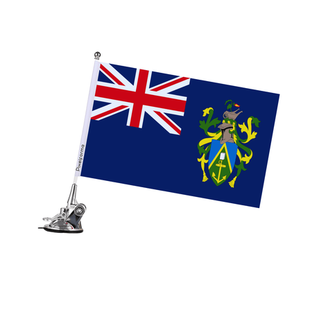 Mât à Ventouse Drapeau des îles Pitcairn - Pixelforma