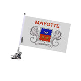 Mât à Ventouse Drapeau Mayotte en Polyester - Pixelforma 