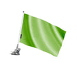 Mât à ventouse drapeau vert polyester acier inoxydable