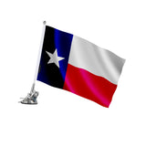 Mât à ventouse texas polyester acier inoxydable surfaces lisses