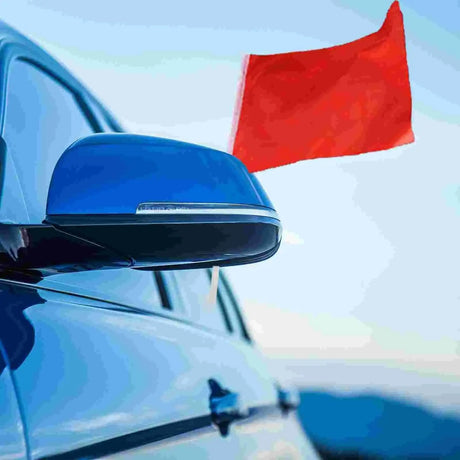 Mât drapeau france support fenêtre clip véhicule pratique