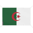 Mini drapeau algérie en polyester avec œillets résistants