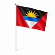 Mini drapeau Antigua-et-Barbuda en polyester à tenir à la main