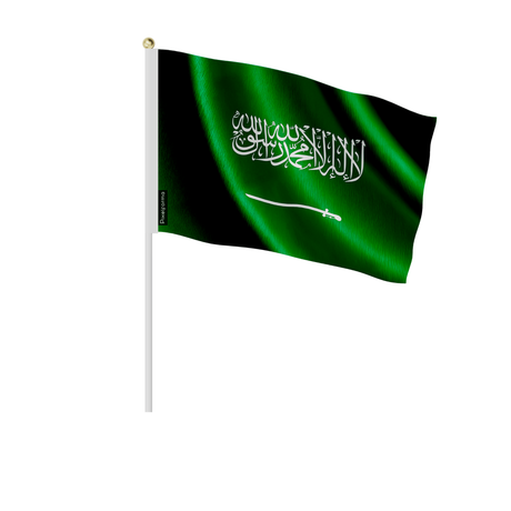 Mini drapeau arabie saoudite en plusieurs tailles - pixelforma