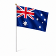 Mini drapeau Australie en polyester à tenir à la main