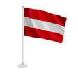 Mini drapeau autriche en polyester avec ventouse