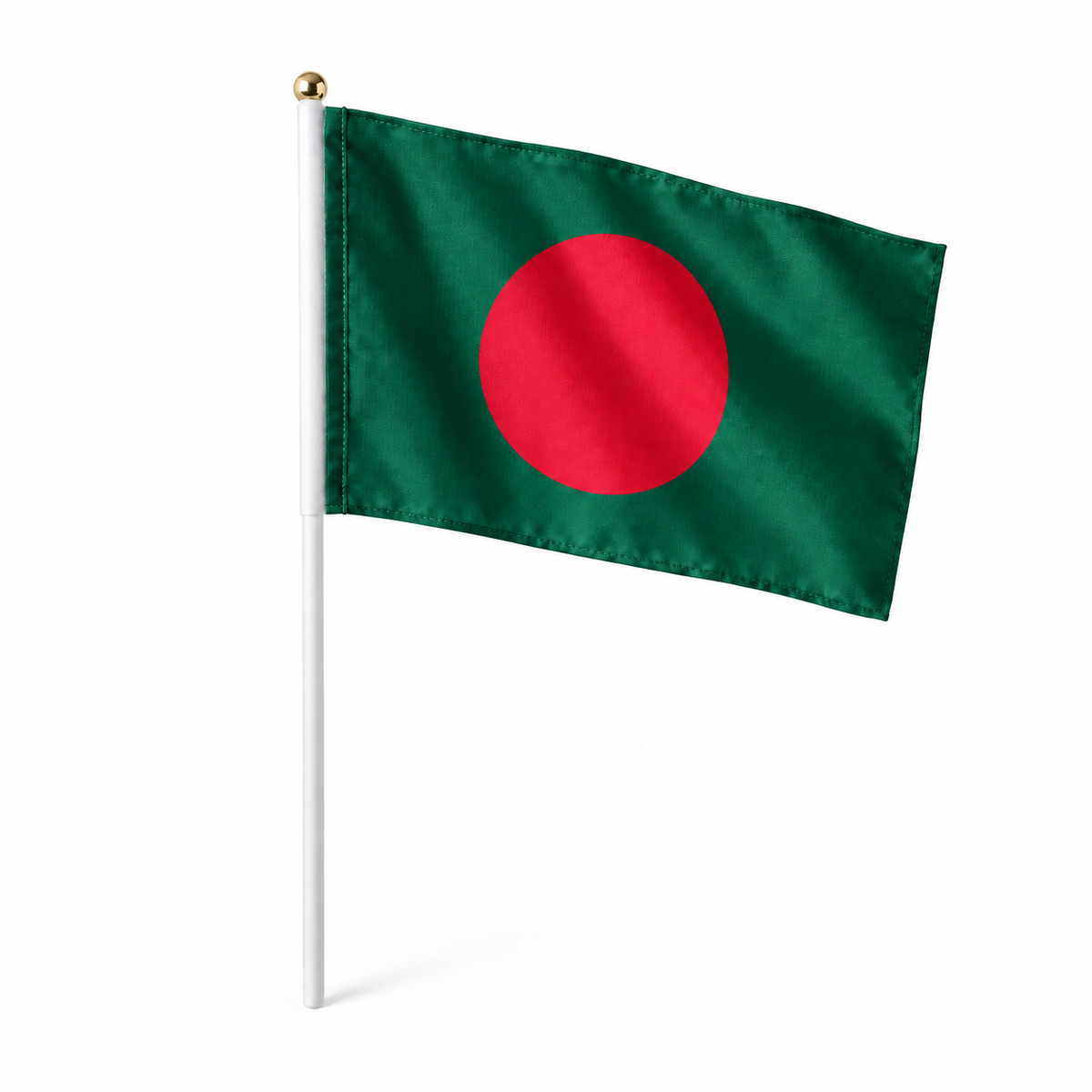 Mini drapeau Bangladesh en polyester à tenir à la main