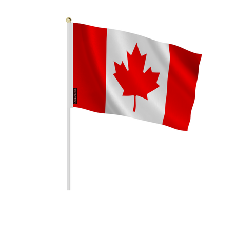 Mini drapeau canada en plusieurs tailles - pixelforma