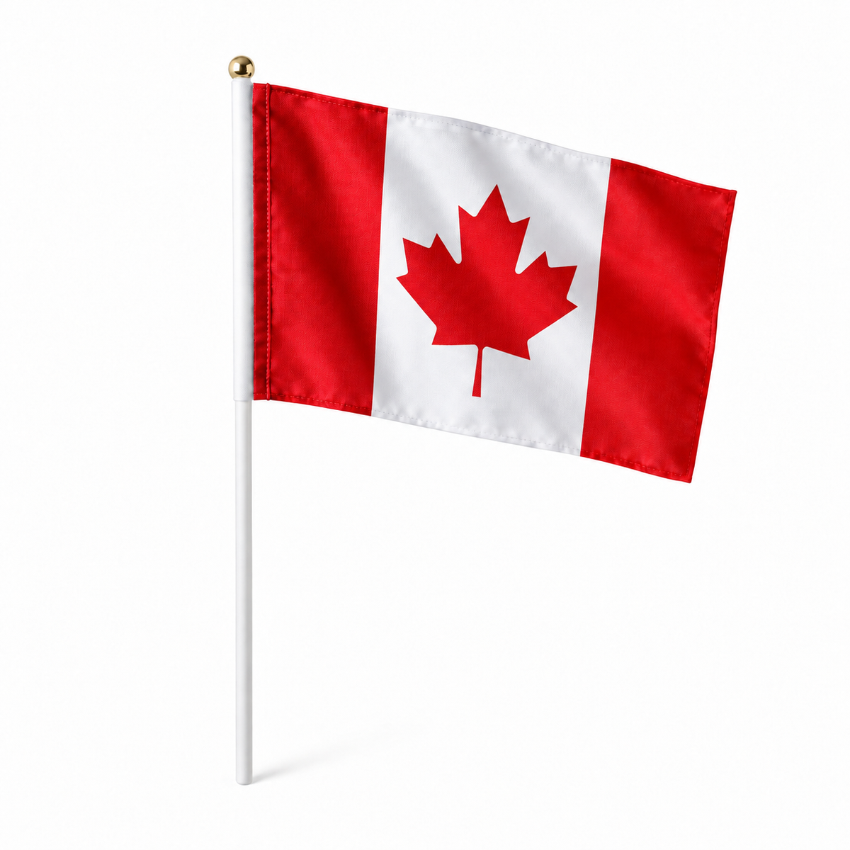 Mini drapeau Canada réaliste en polyester