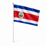Mini drapeau Costa Rica en polyester