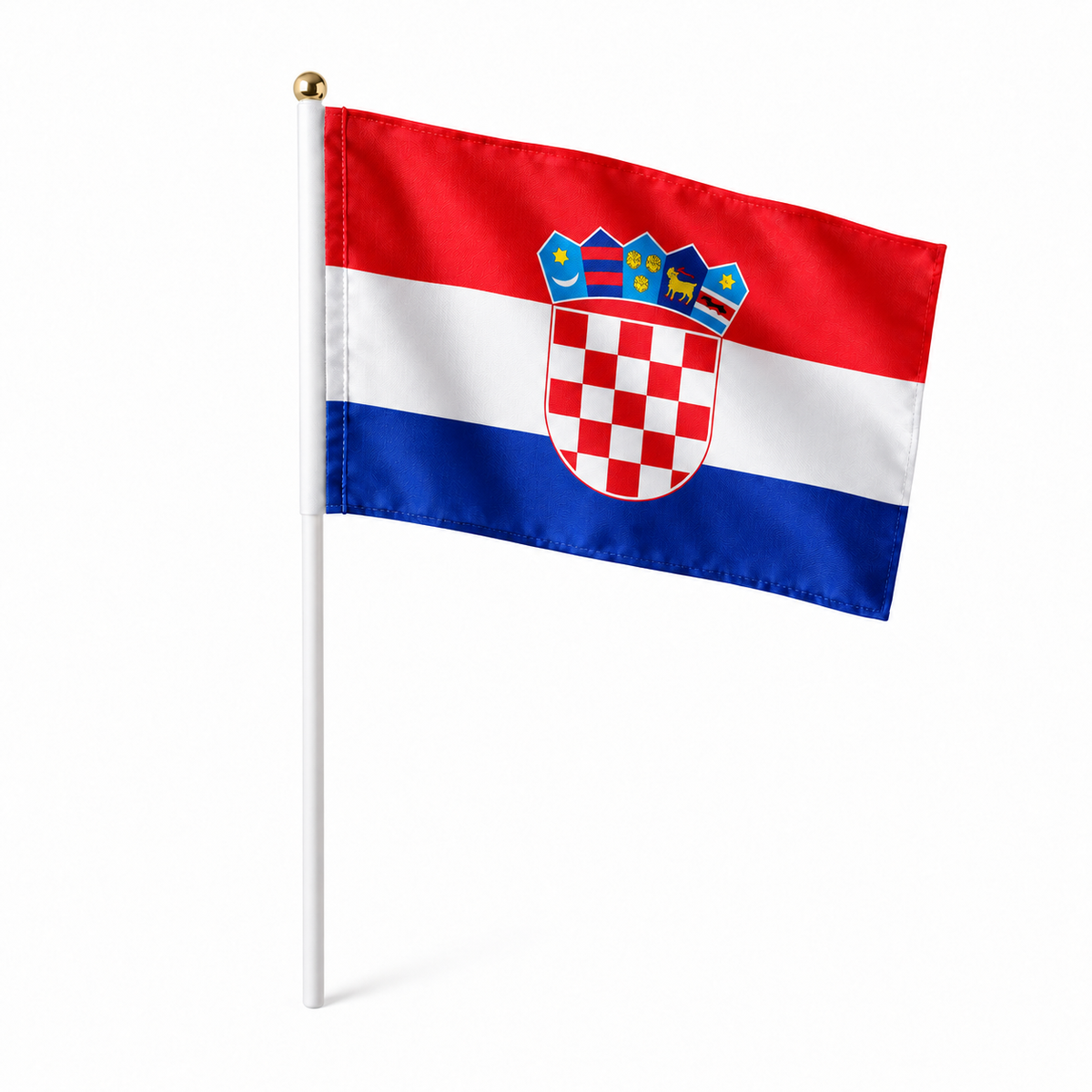 Mini drapeau Croatie en polyester