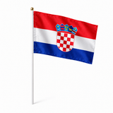 Mini drapeau Croatie en polyester