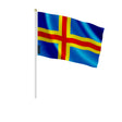Mini drapeau d’åland en polyester pour décoration festive