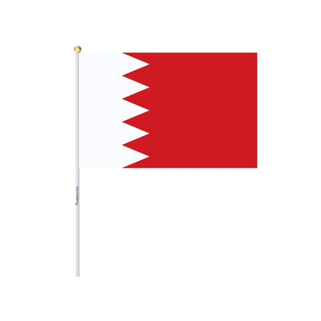 Mini Bahrain Flag in Multiple Sizes 100% Polyester - Pixelforma