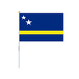Mini Curacao Flag in Multiple Sizes 100% Polyester - Pixelforma