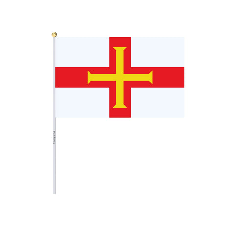 Mini Guernsey Flag in Multiple Sizes 100% Polyester - Pixelforma