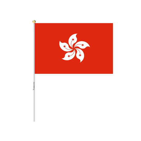 Hong Kong Mini Flag in Multiple Sizes 100% Polyester - Pixelforma