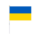 Mini Drapeau de l'Ukraine en plusieurs tailles 100 % polyester - Pixelforma