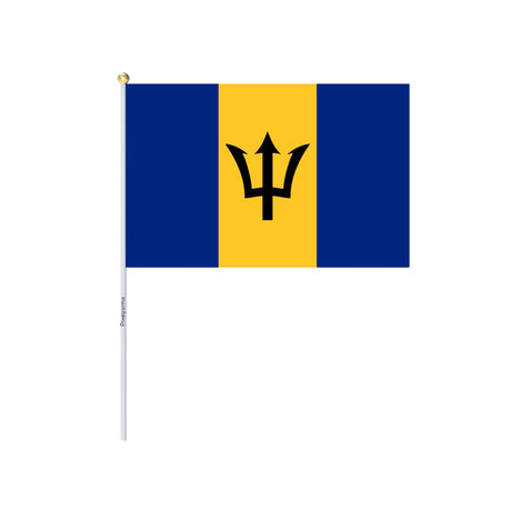 Mini Flag of Barbados in Multiple Sizes 100% Polyester - Pixelforma