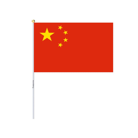 Mini China Flag in Multiple Sizes 100% Polyester - Pixelforma