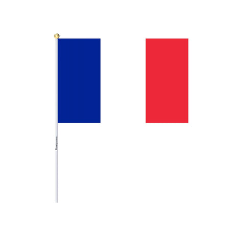 Mini Drapeau de la France en plusieurs tailles 100 % polyester - Pixelforma