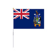 South Georgia and South Sandwich Islands Mini Flag in Multiple Sizes 100% Polyester - Pixelforma