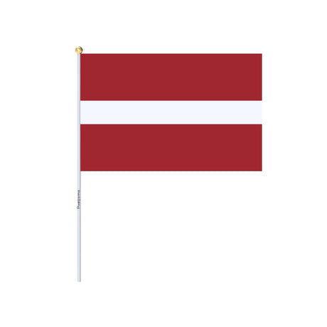 Mini Flag of Latvia in Multiple Sizes 100% Polyester - Pixelforma