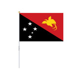 Mini Papua New Guinea Flag in Multiple Sizes 100% Polyester - Pixelforma