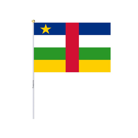 Mini Flag of the Central African Republic in Multiple Sizes 100% Polyester - Pixelforma