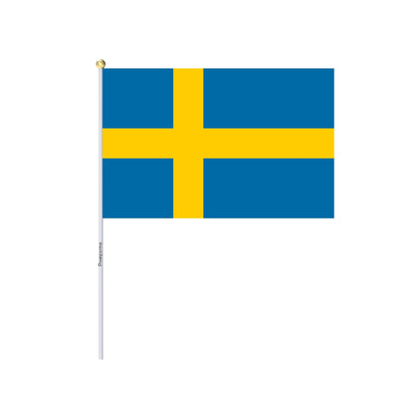 Mini Flag of Sweden in Multiple Sizes 100% Polyester - Pixelforma