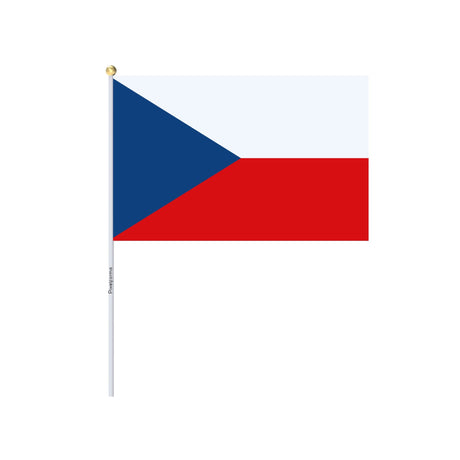 Mini Flag of the Czech Republic in Multiple Sizes 100% Polyester - Pixelforma