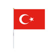 Mini Flag of Turkey in Multiple Sizes 100% Polyester - Pixelforma