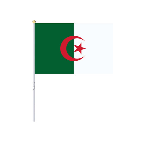 Mini Flag of Algeria in several sizes 100% polyester - Pixelforma