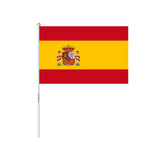 Mini Flag of Spain in several sizes 100% polyester - Pixelforma
