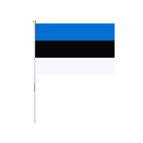 Mini Estonian Flag in Multiple Sizes 100% Polyester - Pixelforma