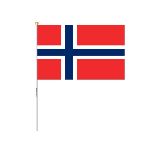 Mini Bouvet Island Flag in Multiple Sizes 100% Polyester - Pixelforma