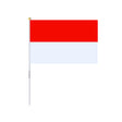 Mini Indonesia Flag in Multiple Sizes 100% Polyester - Pixelforma