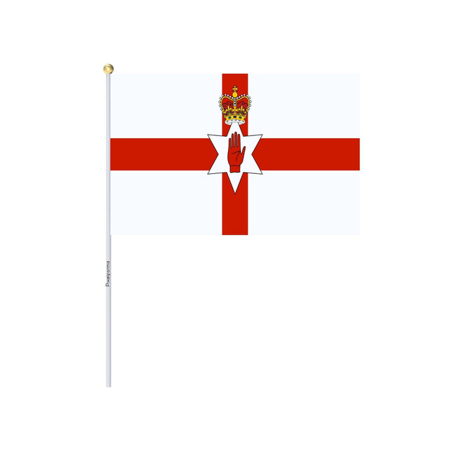 Mini Flag of Northern Ireland in Multiple Sizes 100% Polyester - Pixelforma